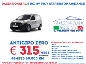 offerta dacia dokker