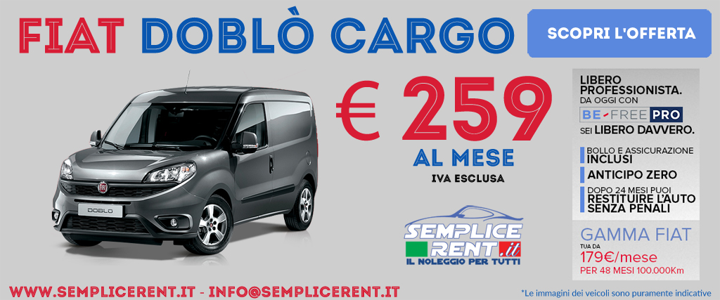 Fiat doblò cargo be free pro