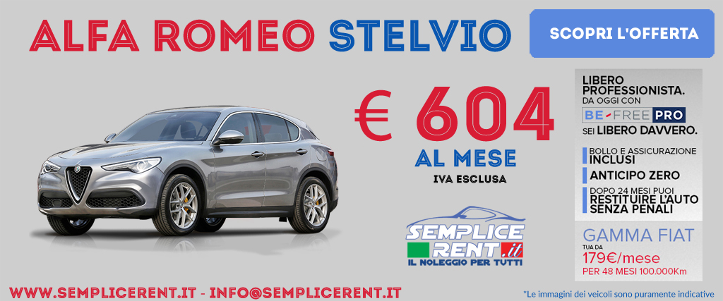 alfa romeo stelvio be free pro