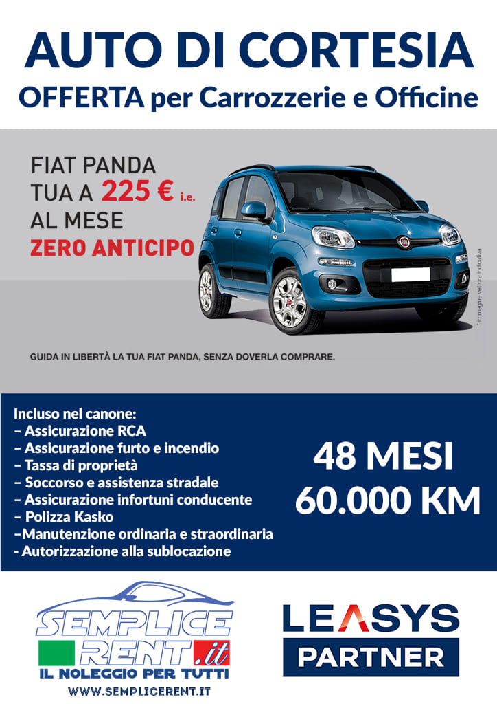 fiat panda noleggio